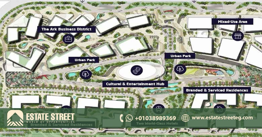 مول ذا أرك التجمع الخامس The Ark Business District New Cairo
